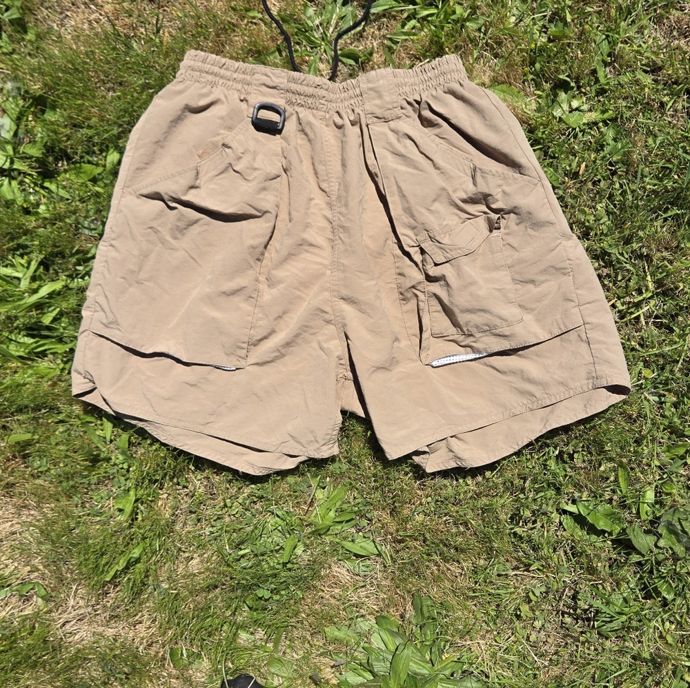 Vintage 90s Eddie Bauer gorpcore hiking swim shorts
